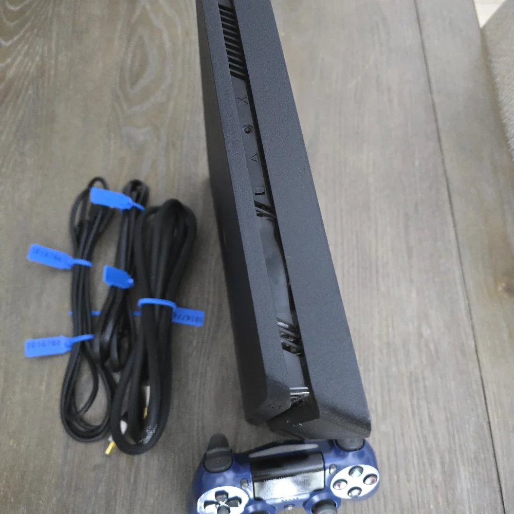 Sony Console with Midnight Blue Controller